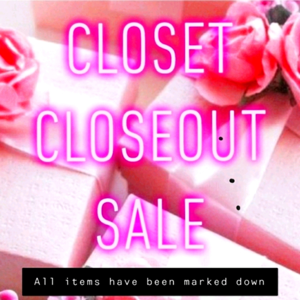 Closet Sale Ladies!